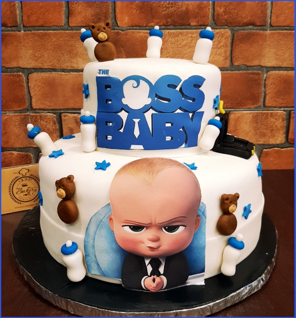 Boss Baby theme - KovaiKrsbakery