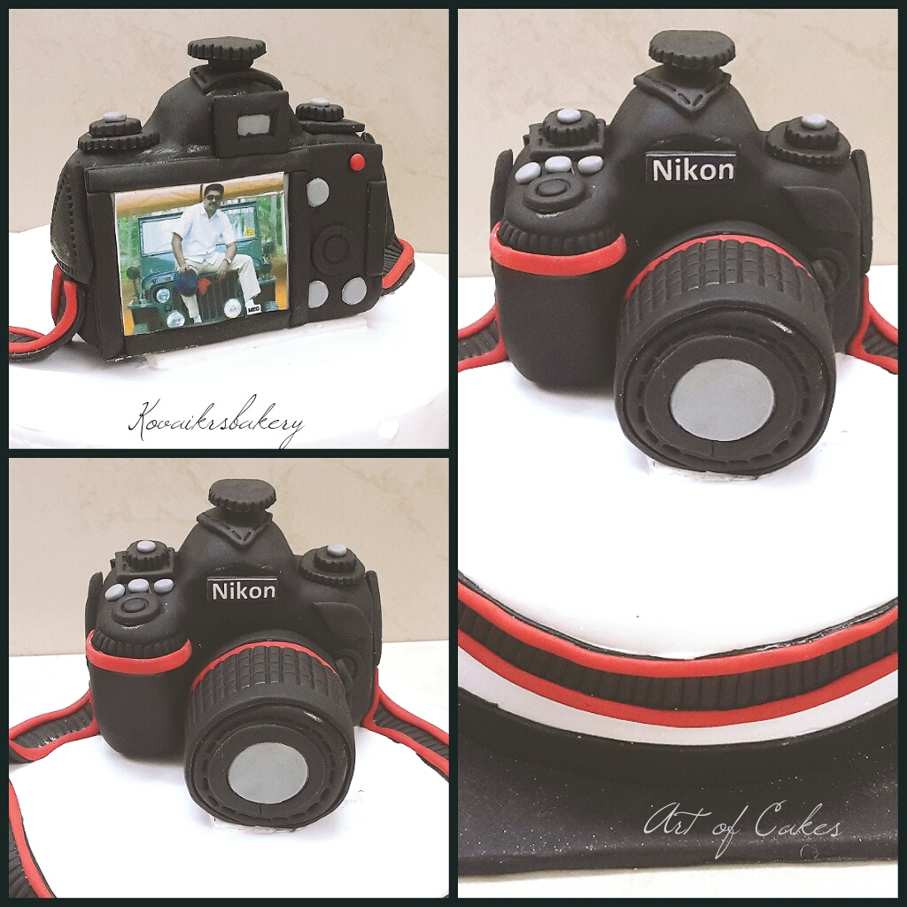 Birthday camera cake photo hi-res stock photography and images - Alamy