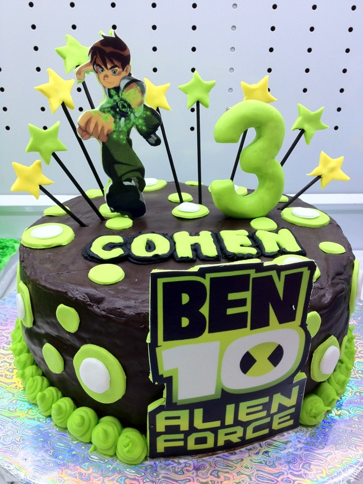 Ben 10 Theme Cake - Cake O Clock - Best Customize Designer Cakes Lahore